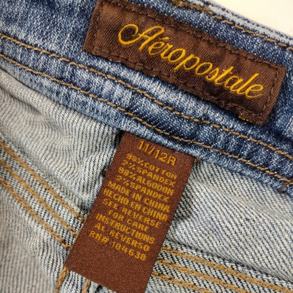 Aeropostale stretch boot denim jeans - Picture 8 of 13